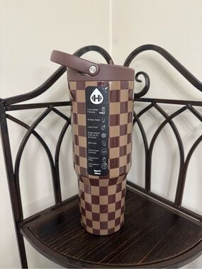 NWT HydroJug Autumn Checkers Sport- 40oz